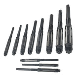 Adjustable Hand Reamer Set 11 Piece H4 to H14 15/32 to 1-1/2 Inch