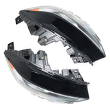 Left and Right Full LED Headlight Set with DRL for 2019-2021 Ford Edge Black