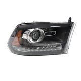 Right Passenger Projector Headlight with LED DRL for 2013-2018 Ram 1500 2500 3500 CH2503245