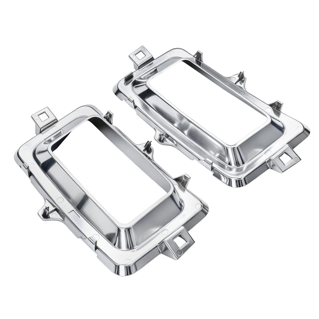 Chrome Fog Light Cover Pair for 2014-2015 Chevrolet Silverado 1500 22944879 22944880