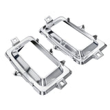 Chrome Fog Light Cover Pair for 2014-2015 Chevrolet Silverado 1500 22944879 22944880