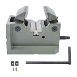 V-Block Machine Vise 4 Inch for Shafts and Round Parts Horizontal and Vertical