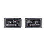 Inside Door Handle Pair for 1987-2004 Jeep Wrangler YJ TJ 55176477AB 55176476AB