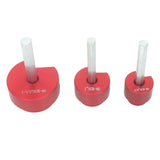 PVC Pipe Reamer Kit 6 Piece 0.75 to 4 Inch for 1/2 Inch Drills