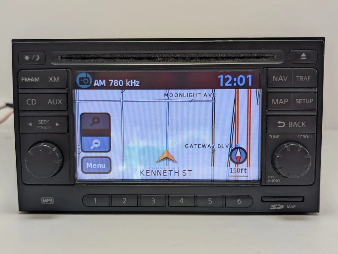 12-15 Nissan Rogue CD GPS Nav Navigation Radio Receiver 259151VX1A OEM - product image