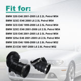 2x Air Intake Boot Hose Kit for BMW E46 323i 325i 325xi 328i Z3 13541435627 US – product image 7