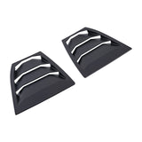 Side Window Louvers for 2014-2018 Mazda 3, Pair