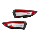 Rear Inner LED Tail Light Pair for 2022-2024 GMC Terrain Denali 84931517 84931518