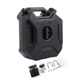 Portable 5L (1.3 gal) Fuel Can with Lock and Mount for Off-Road Vehicles