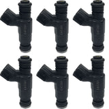 Fuel Injector Set of 6 for 2006-2009 Saab 9-3 2.8L V6 Turbo 12581682