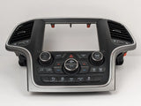 2018 Jeep Grand Cherokee Center Dash Radio Climate Control Panel 68412807AA P68412807AA OEM - product image