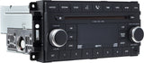2008 Dodge Avenger OEM AM/FM Radio 6 Disc CD/DVD Player Auxiliary 5064111AL Face REQ 05064111AL - product image