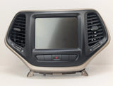 2014-2018 Jeep Cherokee Navigation Display Screen Monitor Radio Bezel Trim Vents OEM 68211959AI - product image