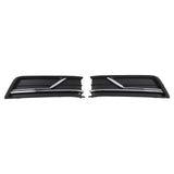 Fog Light Cover Pair for 2016-2019 Volkswagen Passat 561854661LRYP 561854662GRYP