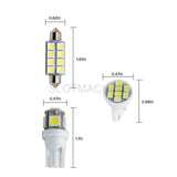 42Pcs White LED Car Interior Light Bulbs Kit Dome & License Plate Lamps for compatible applications EBAY-377497698694 – product image 5