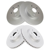 Front & Rear Coated Brake Rotor Set for 2015-2019 Subaru Legacy, Outback & 2016-2021 WRX
