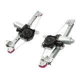 Rear Power Window Regulator Pair for 1997-2003 Chevrolet Malibu 2004-2005 Classic 741-167 741-166