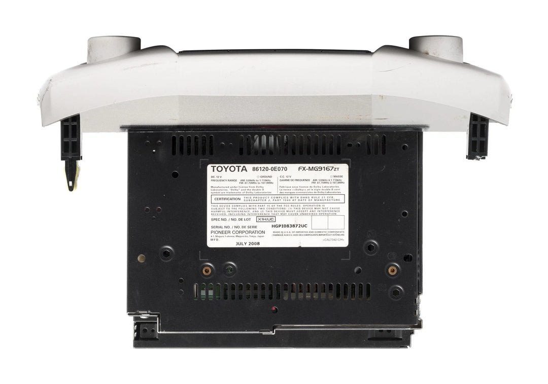 2007-2009 Lexus RX350 OEM AM/FM Radio Single-Disc CD Player MP3 86120-0E070 AP6867 - product image