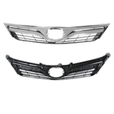 Black Chrome Upper Grille for 2012-2014 Toyota Camry LE XLE