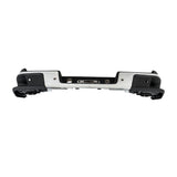 Chrome Rear Step Bumper with Sensor Holes for 2019-2021 Chevrolet Colorado GMC Canyon