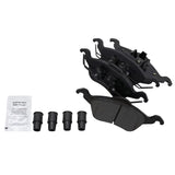 Front Performance Semi-Metallic Brake Pad & Coated Rotor Kit for 2000-2004 Ford Focus