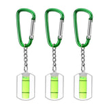 WORKPRO 3-Pack Keychain Bubble Levels