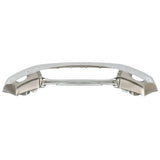 Chrome Steel Front Bumper with Sensor Holes for 2007-2013 Toyota Tundra