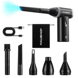 HAUSHOF 8V Rechargeable Electric Air Duster, 110,000 RPM