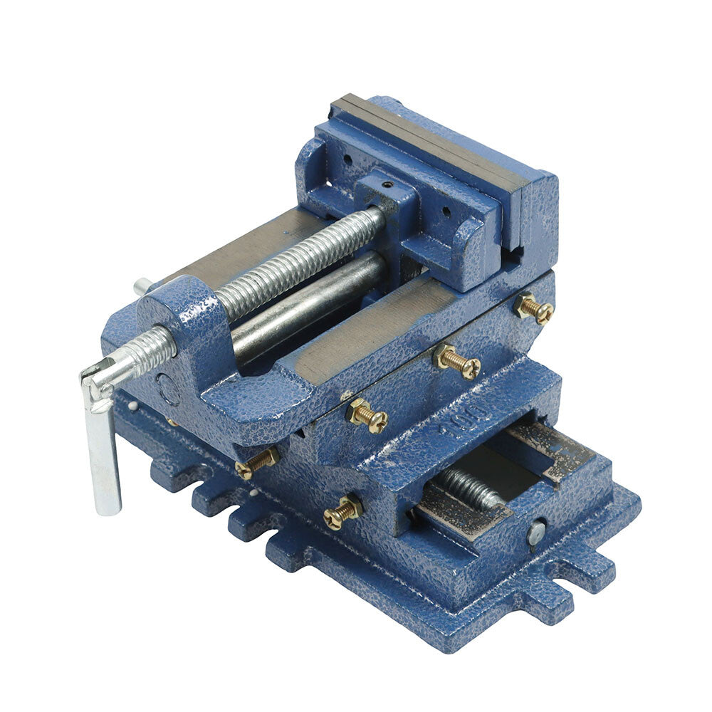 4 Inch Heavy Duty Cross Slide Vise for Drill Presses and Milling