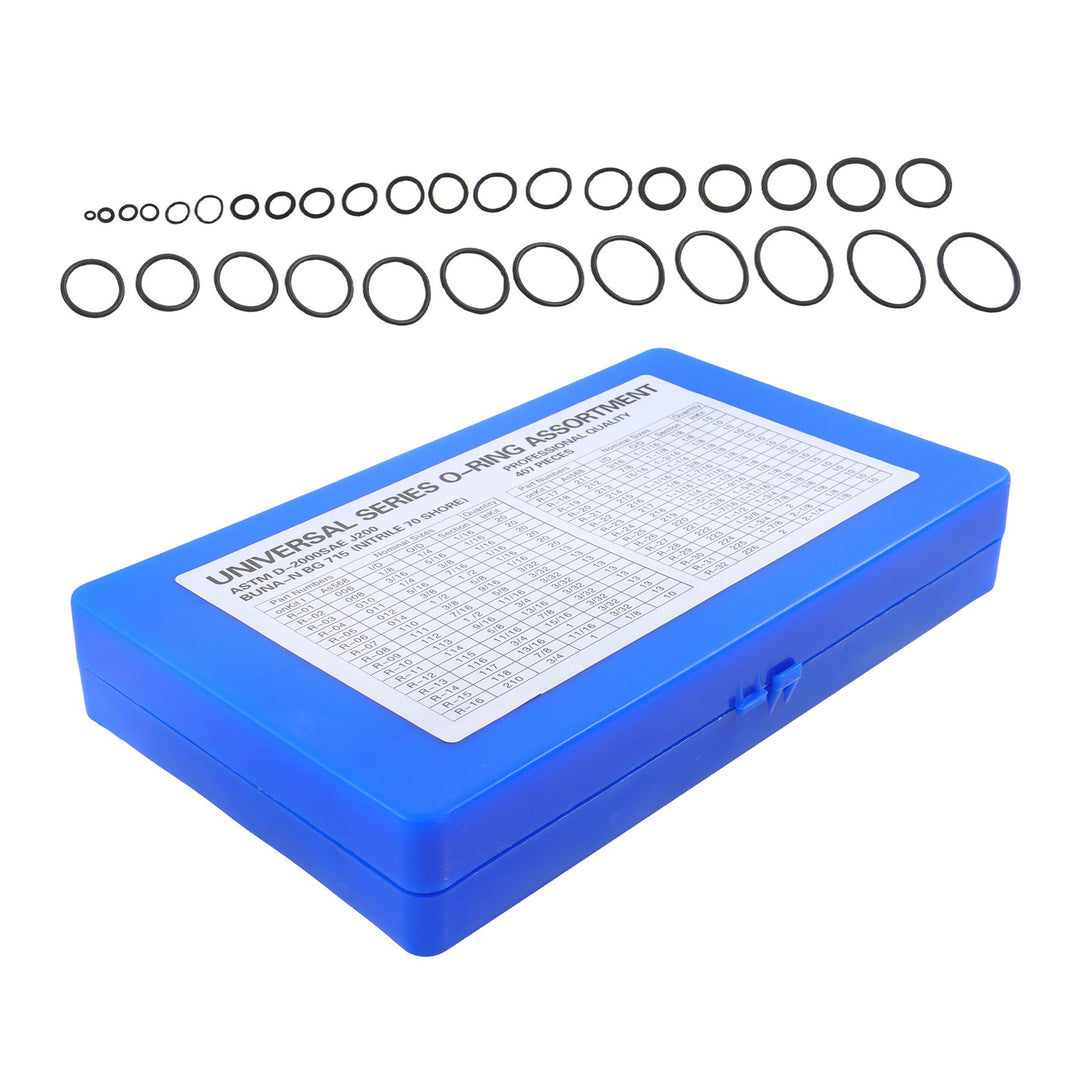 SAE O-Ring Assortment 407 Piece NBR 32 Sizes