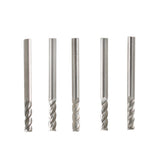 1/8 Inch Ball Nose Carbide End Mill 4 Flute 5 Pack