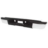 Chrome Rear Bumper without Sensor Holes for 2011-2014 Chevrolet Silverado GMC Sierra 2500HD 3500HD GM1103164 – product image