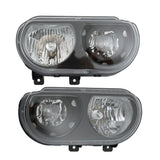 Halogen Headlight Pair for 2008-2014 Dodge Challenger CH2502219 CH2503219