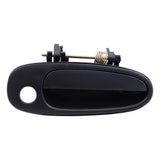 Fits Corolla RAV4 Prizm Passengers Front Outside Textured Door Handle w/ Keyhole 6442-0003R - product image