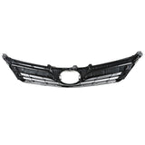 Black Chrome Upper Grille for 2012-2014 Toyota Camry LE XLE