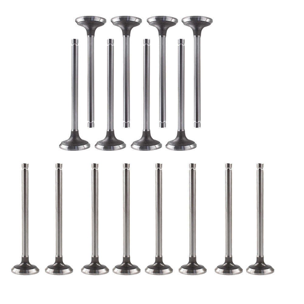 Intake and Exhaust Valve Set 16 Piece for 1990-2001 Acura Integra 1997-2001 Honda CR-V 14711-P75-000
