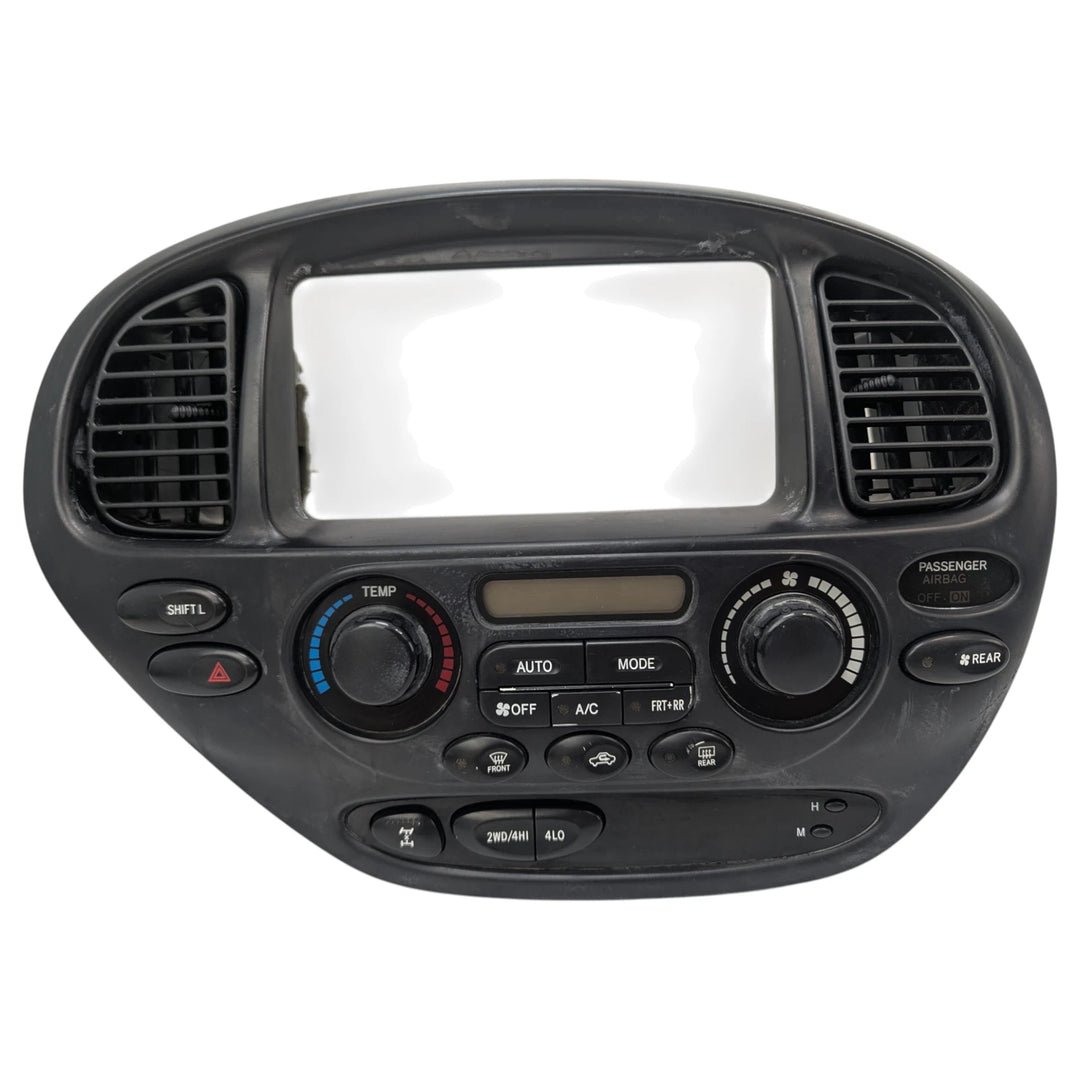 2002-2005 Toyota Sequoia Climate Control Switch Dash Bezel 4WD 84010-0C541-00 OEM - product image