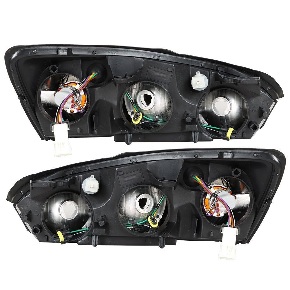 Halogen Headlight Pair for 2004-2008 Chevrolet Malibu 15851373 15851372