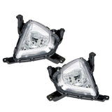 Front Fog Light Pair for 2016-2018 Kia Sorento EX LX SX 86525-C6020