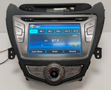 2011-2013 Hyundai Elantra Satellite Radio Navigation Display 965603X150RA5 OEM - product image