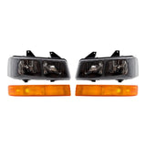 Brock Headlight-Park/Signal/Side Marker 4PC Set For Express Savana Left Right 1221-0103C4 - product image