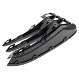 Black Outer Fog Light Hole Cover Pair for 2015-2017 Volkswagen GTI