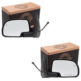 Power Mirror For 2000-2006 Tahoe Puddle Lamp Heated Manual Fold Set 15179835 1337-5099LR - product image