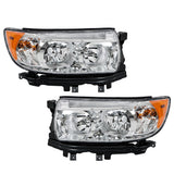 Halogen Headlight Pair for 2006-2008 Subaru Forester 84001SA471 84001SA461