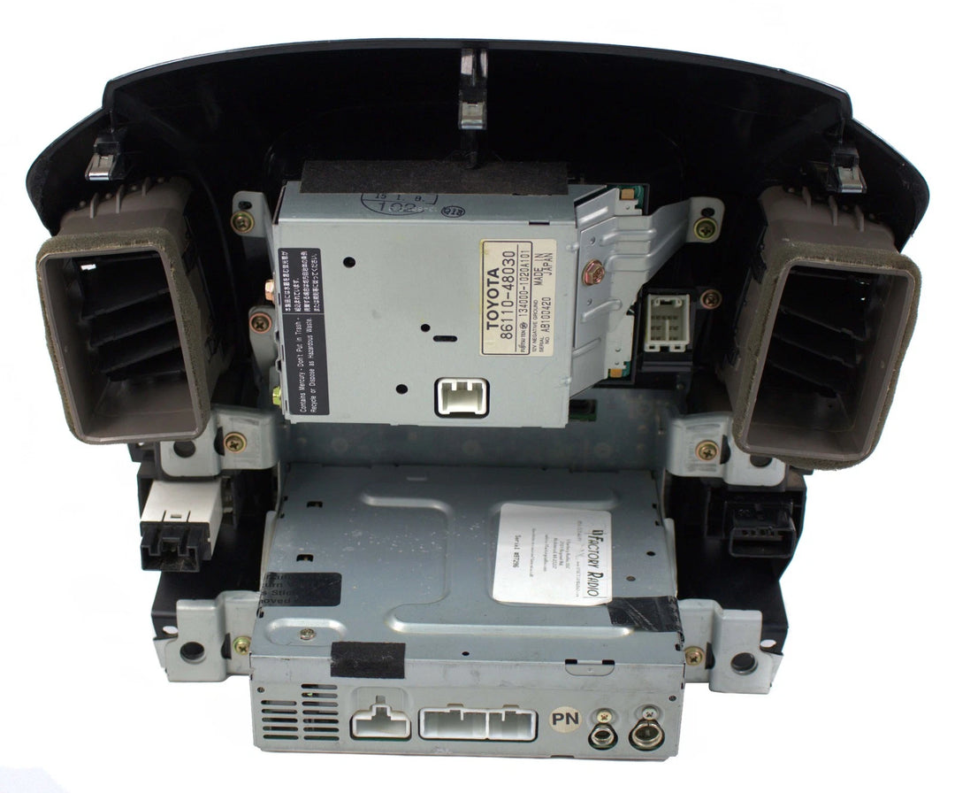 1999-2003 Lexus RX 300 AM/FM Radio Cassette Player CD Controls 86120-48050 P1714 - product image