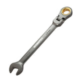 WORKPRO 13 mm Flex-Head Ratcheting Combination Wrench, 72-Tooth