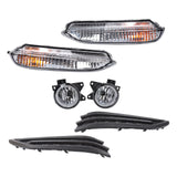 Fog Light Kit with Turn Signals and Covers for 2016-2018 Honda Pilot