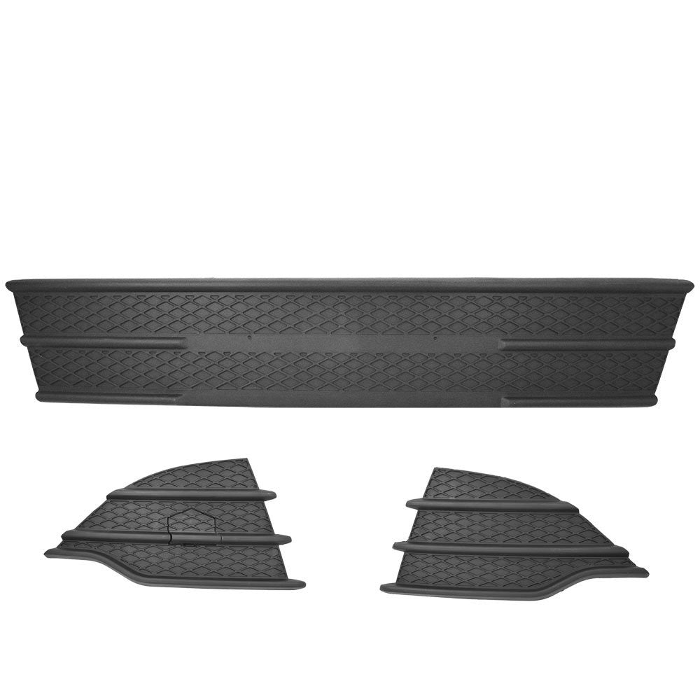 Front Bumper Cover with 3-Piece Grille Set for 2013-2016 Ford Escape