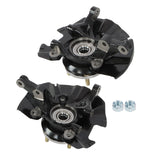 Front Steering Knuckle Pair for 2006-2011 Hyundai Accent 2006-2009 Kia Rio 517161G100