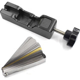 Spark Plug Gap Tool with 32-Blade Metric Feeler Gauge